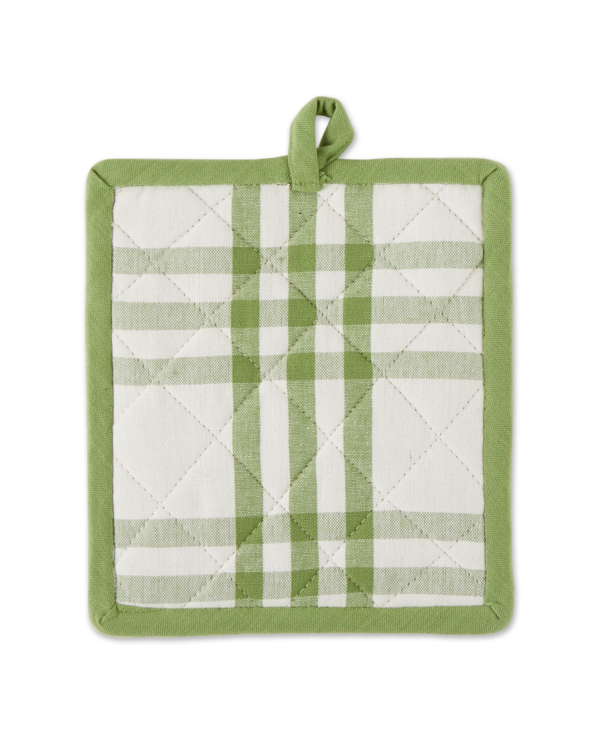 Design Imports Home Sweet Farmhouse Kitchen Collection, Potholder/oven Mitt/dishtowel Set, Antique Green, 4 Count In Antique Green