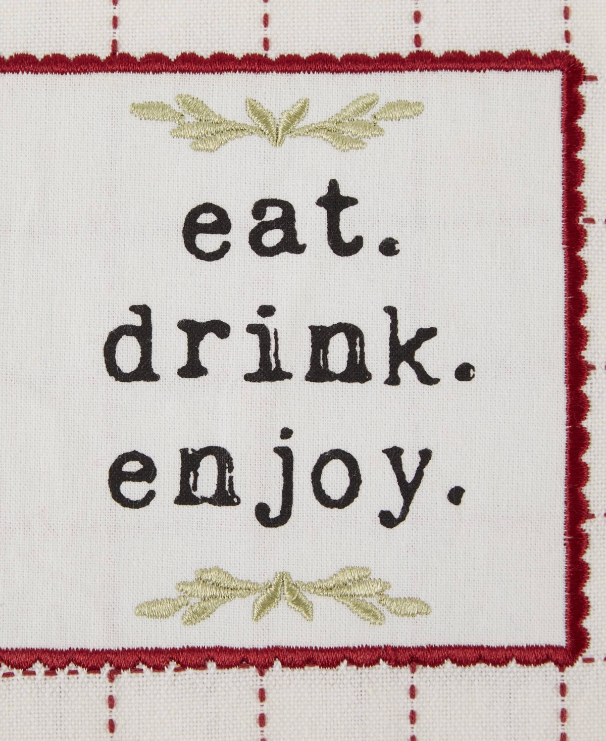 Design Imports Home Sweet Farmhouse Kitchen Collection, Potholder/oven Mitt/dishtowel Set, Barn Red, 4 Count In Barn Red