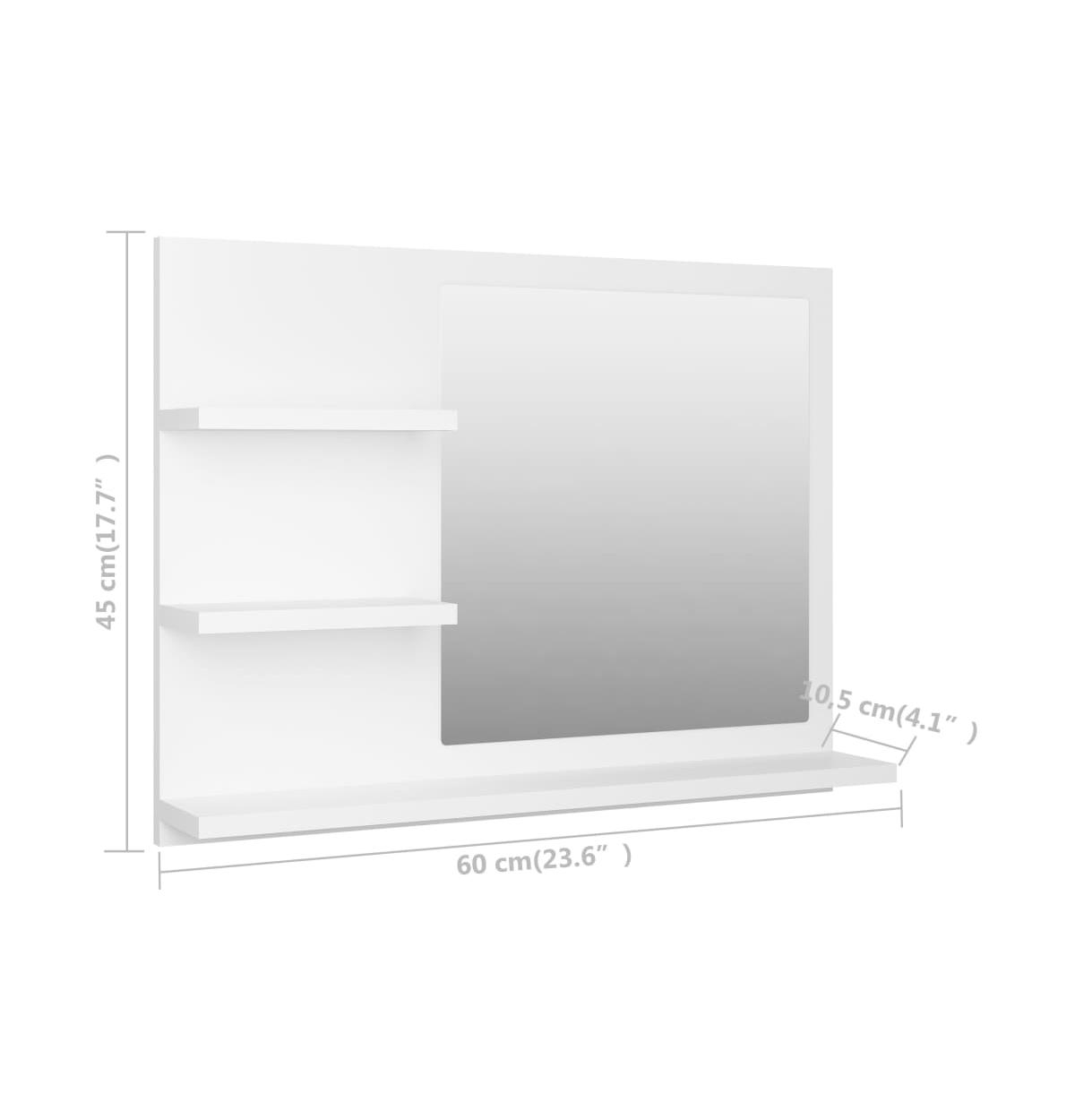 vidaXL Bathroom Mirror23.6