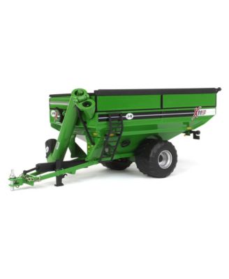 1/64 Green JandM X-Tended Reach Grain Cart with Singles