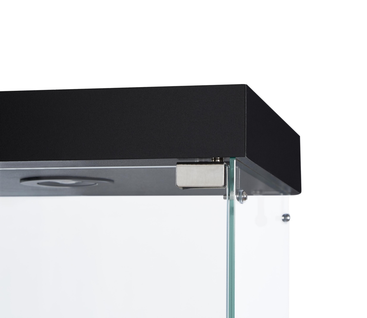 Streamdale FurnitureFloor Standing Glass Display Cabinet, 31.5