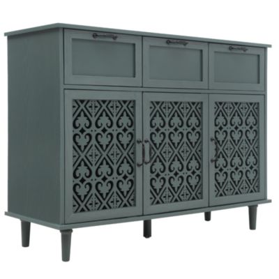 Versatile 3-Door Cabinet for Bedroom or Living Spaces