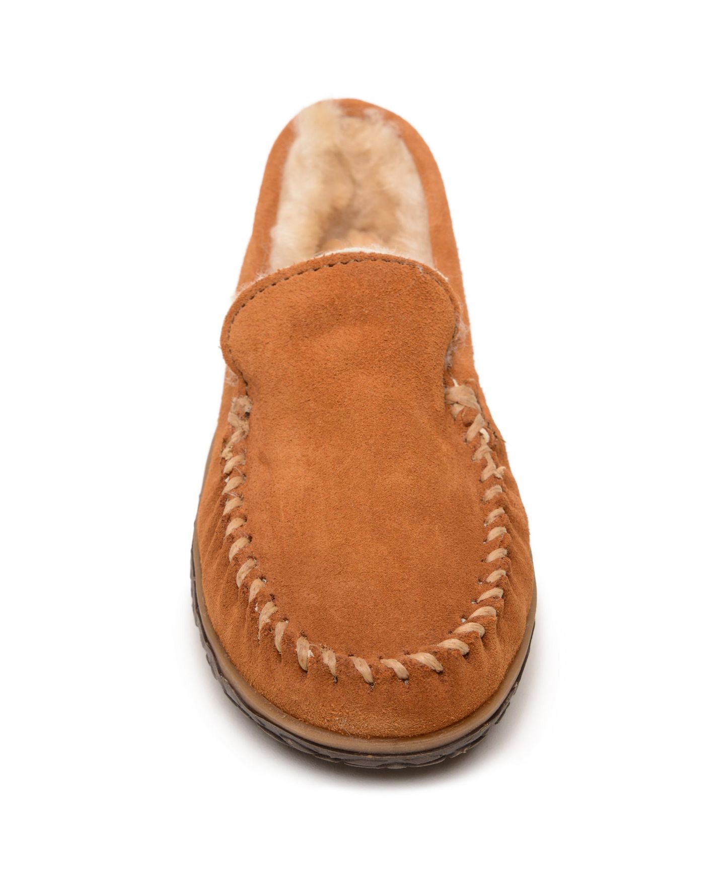 Женские тапочки Minnetonka Terese Slippers, цвет: Коричневый — фото 3