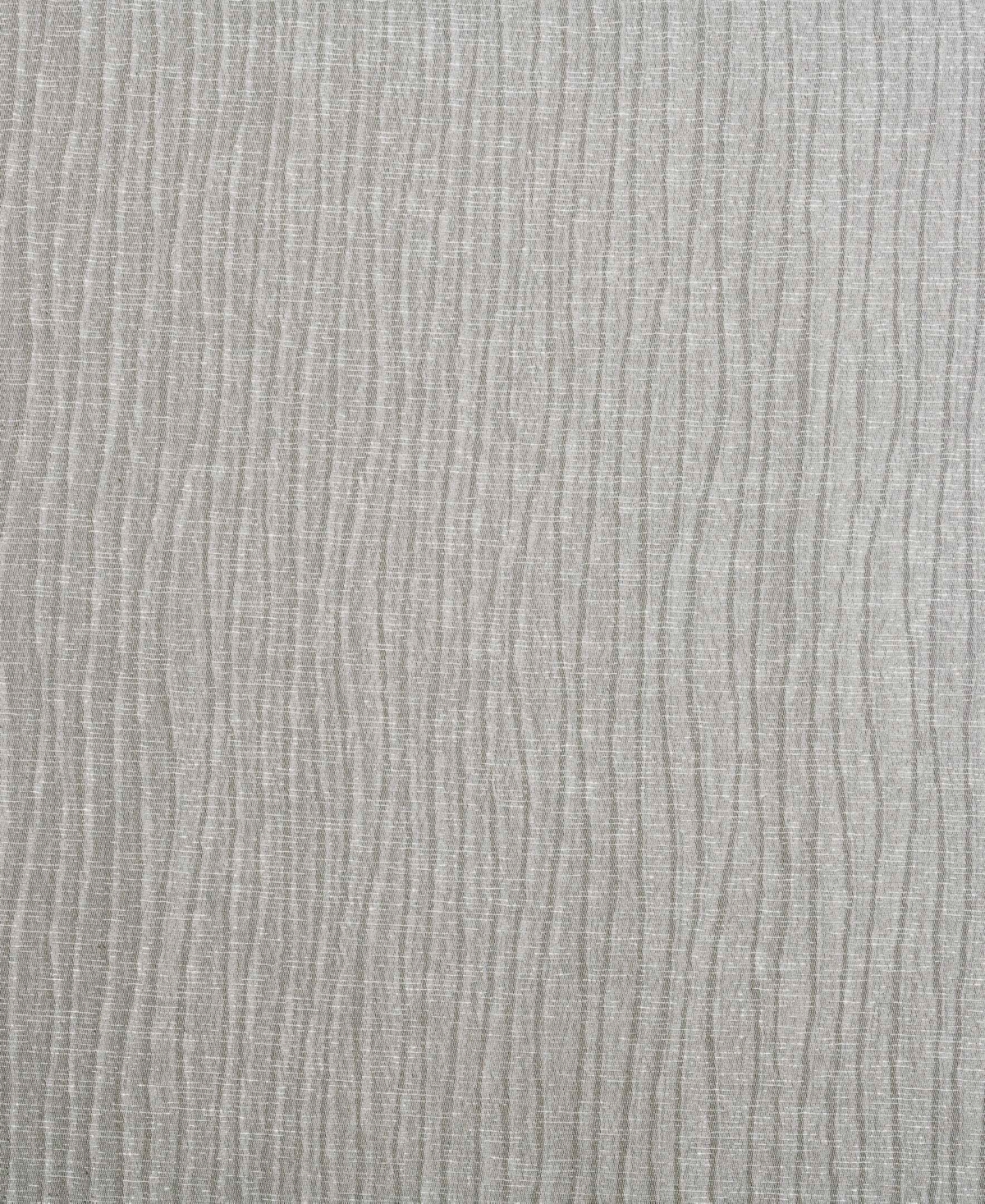 Superior Metallic Cascade Textured Window Curtain Panel Set with Grommet Header, 52 X 63