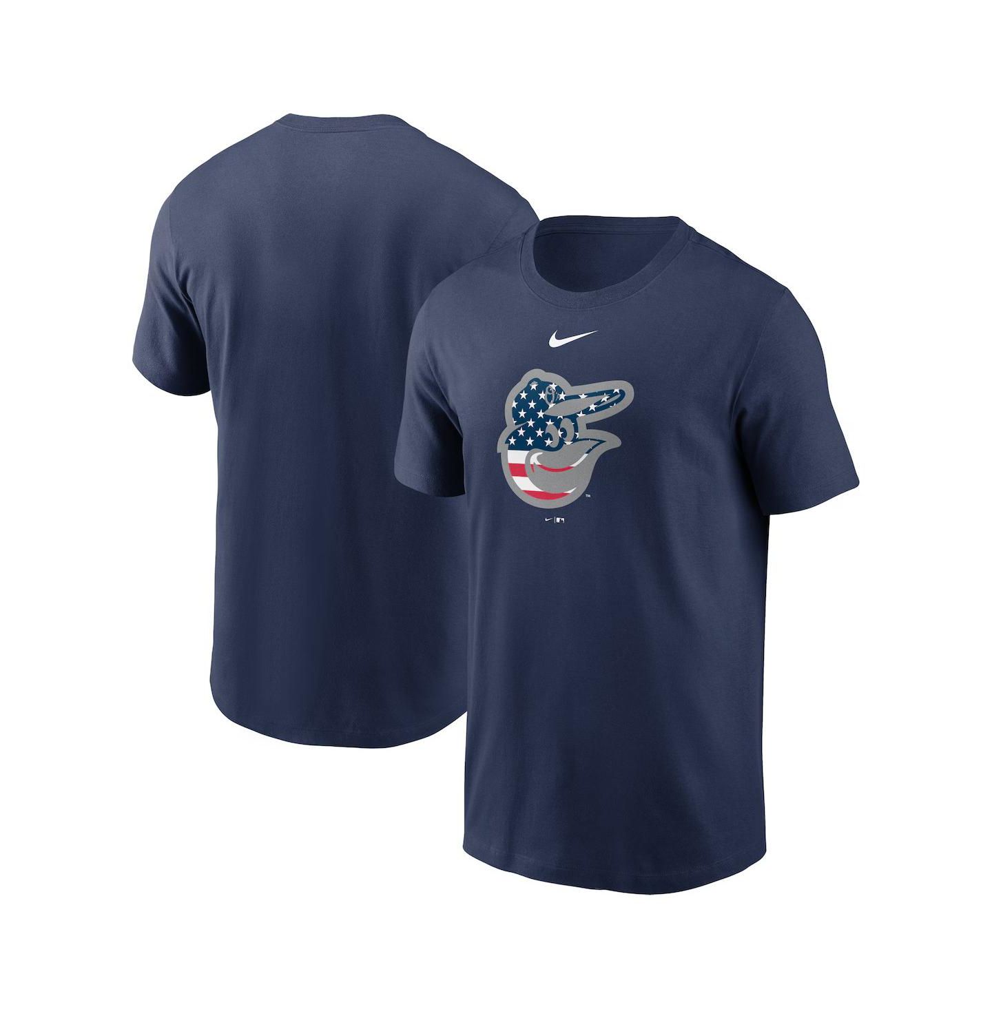 Мужская футболка Nike Navy Baltimore Orioles Americana — фото 1