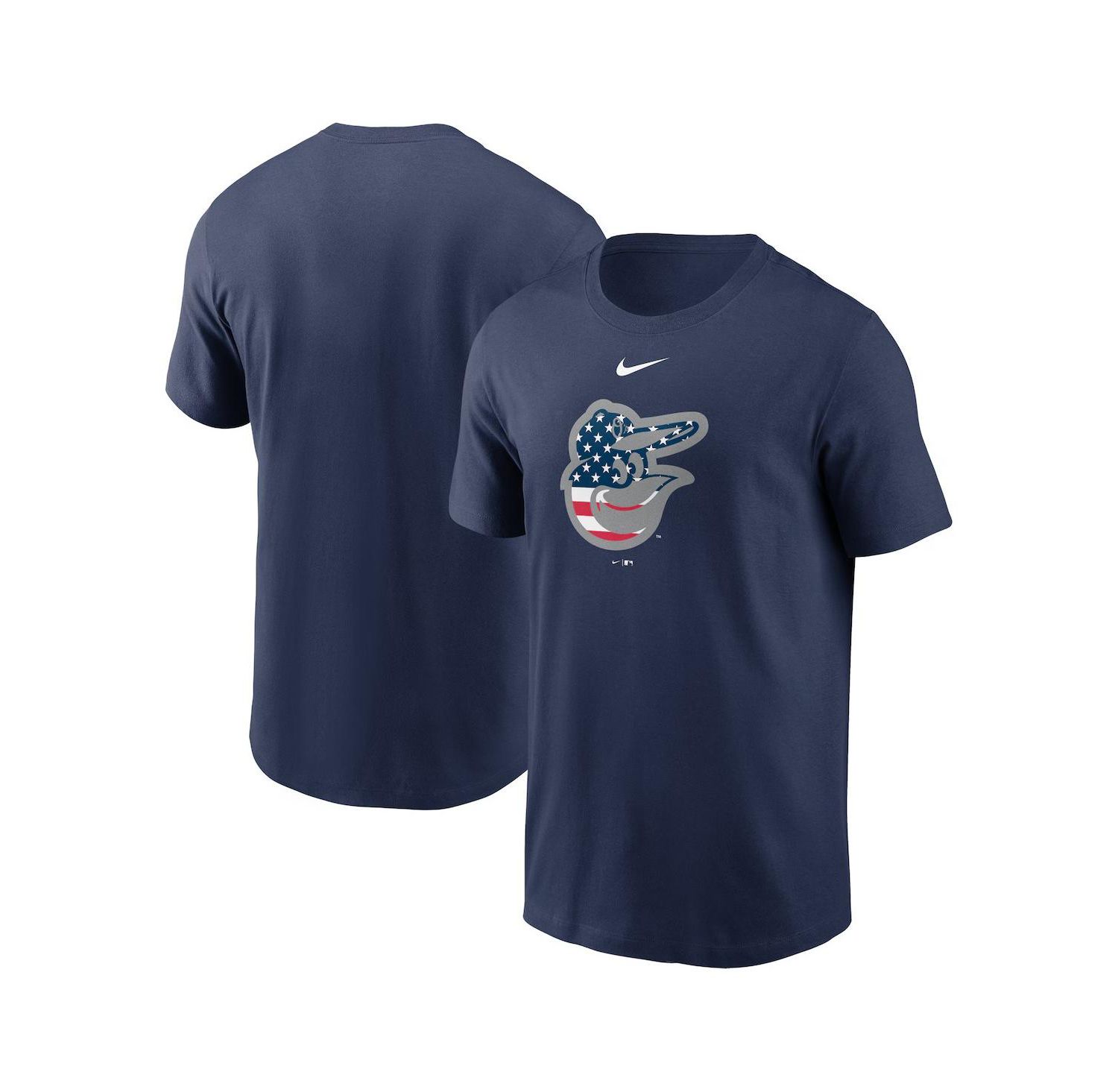 Men's Navy Baltimore Orioles Americana T-Shirt