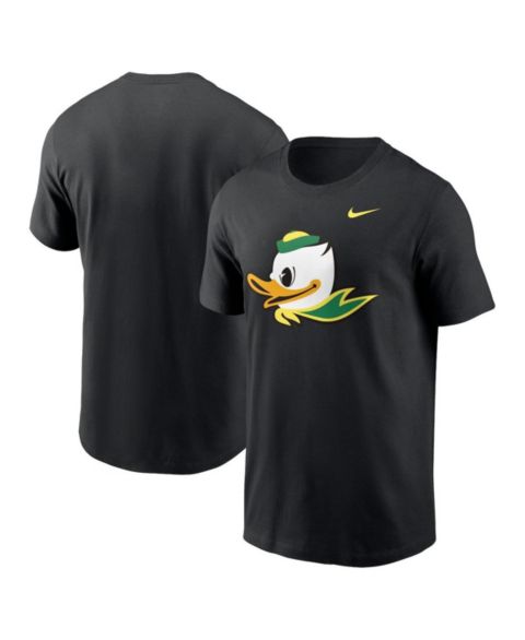 Мужская футболка Nike Oregon Ducks Primetime Evergreen Alternate Logo, цвет: Чёрный