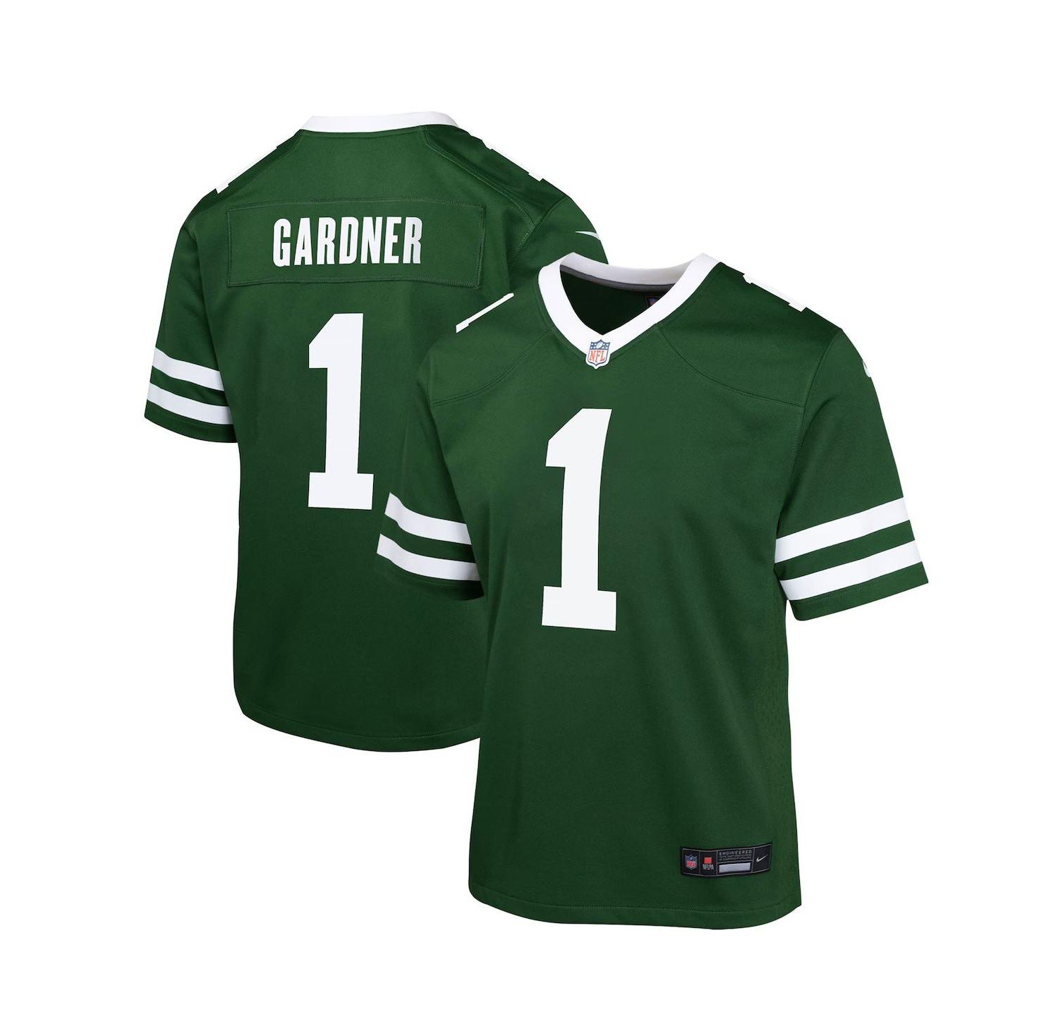 Nike Big Boys and Girls Ahmad Sauce Gardner Legacy New York Jets Game Jersey