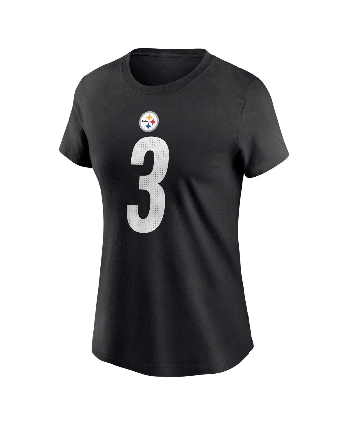 Nike Women's Russell WilsonPittsburgh Steelers Name Number T-Shirt - Black