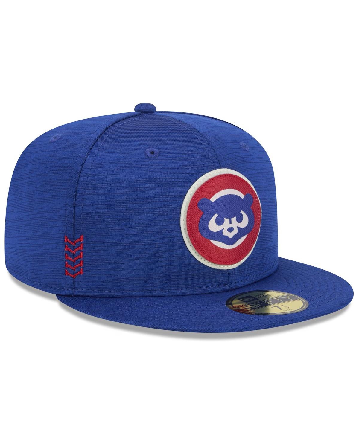New Era Men'sChicago Cubs 2024 Clubhouse 59FIFTY Fitted Hat - Royal