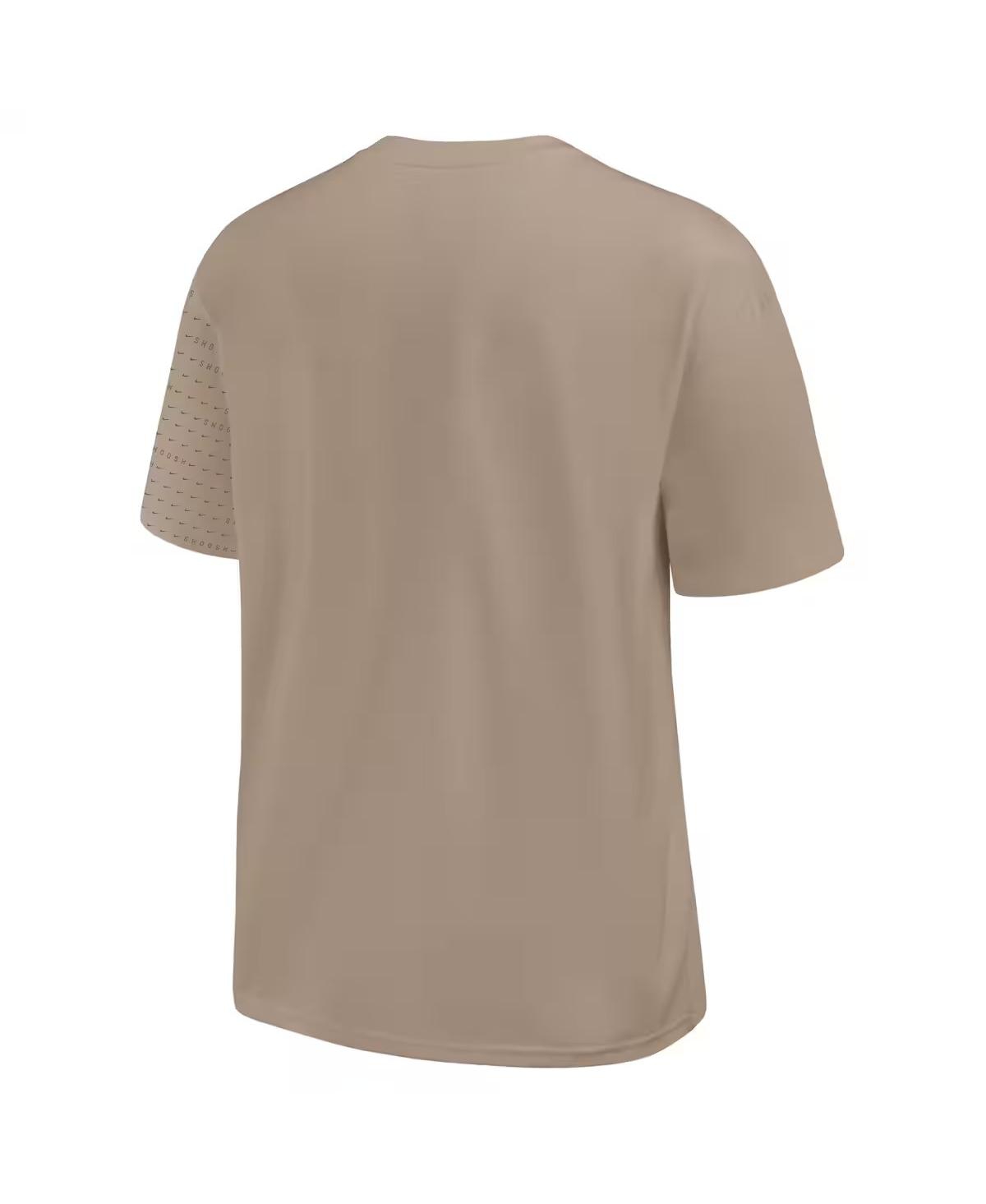 Fanatics Nike Men's Khaki St. Louis Cardinals Statement Max90 Pocket T-shirt In Khaki