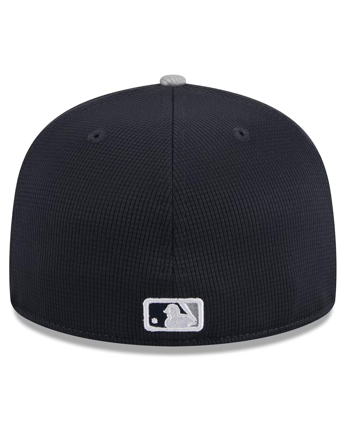 New Era Navy New York Yankees 2024 Batting Practice 59fifty Fitted Hat In Navy