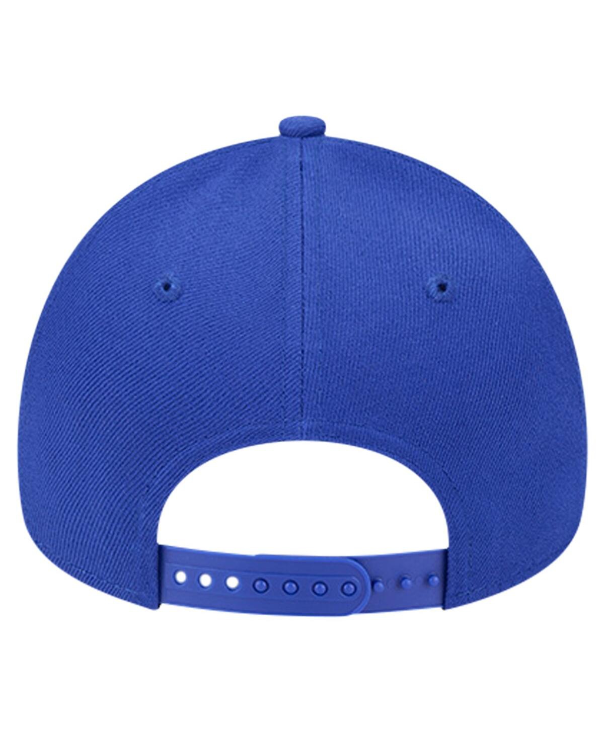 NEW ERA MEN'S ROYAL PHILADELPHIA 76ERS A-FRAME 9FORTY ADJUSTABLE HAT 