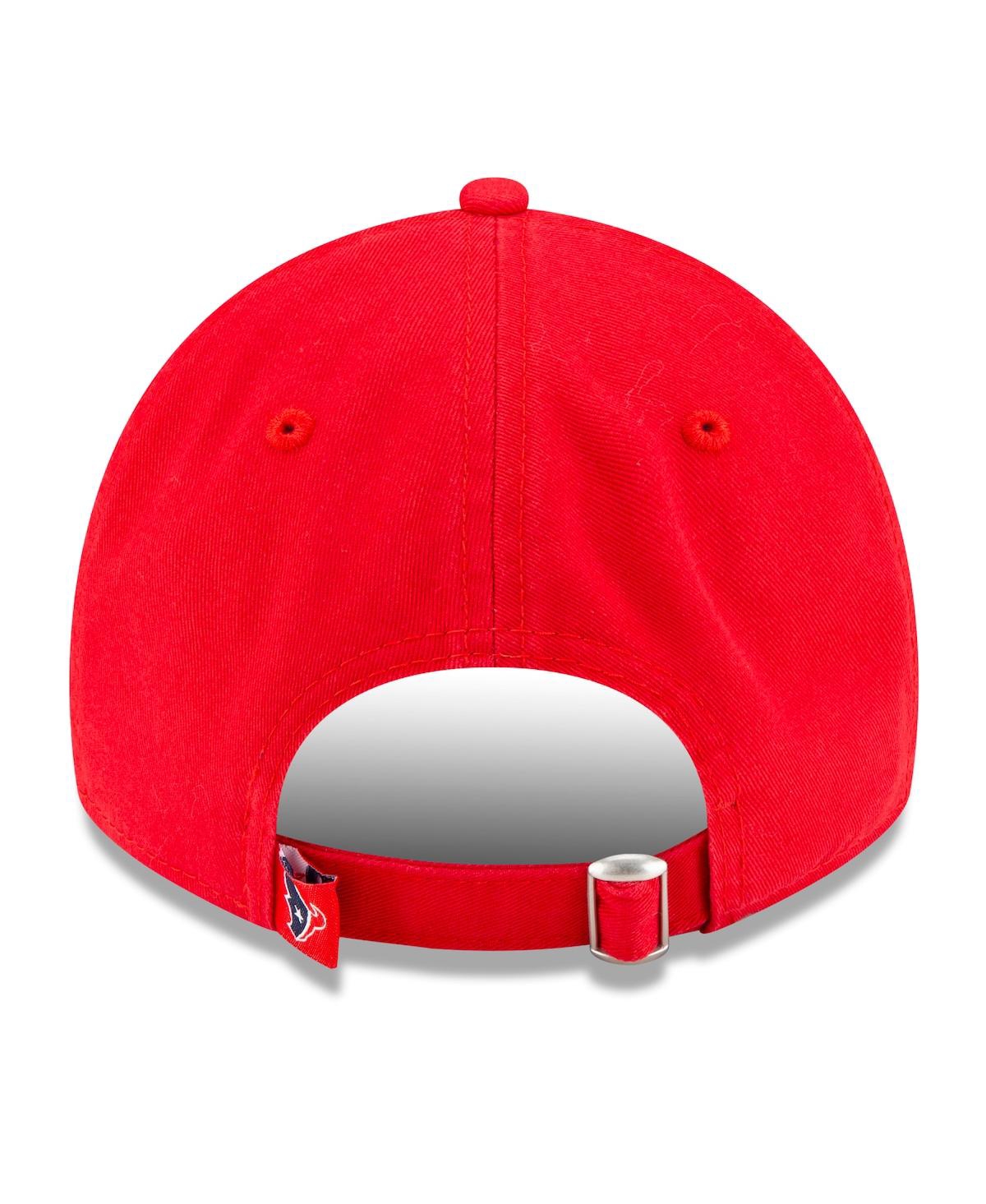 New Era Men's Red Houston Texans Core Classic 9twenty Adjustable Hat In Red