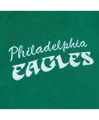 Mitchell Ness Men's and Women's Kelly Green Philadelphia Eagles Varsity Team Full-Snap Jacket