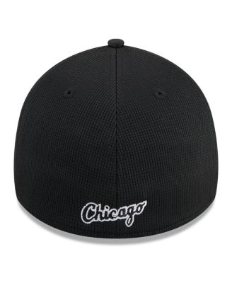 Men's Black Chicago White Sox 2024 Batting Practice 39THIRTY Flex Hat
