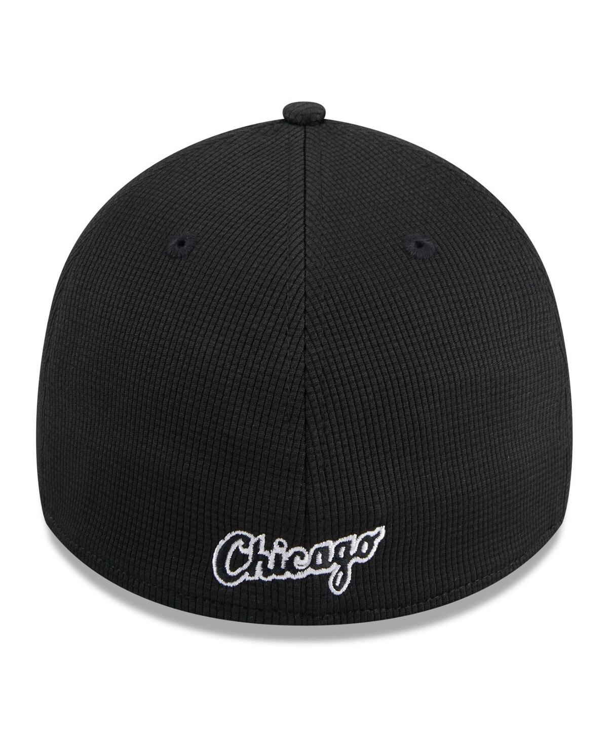 New Era Men'sChicago White Sox 2024 Batting Practice 39THIRTY Flex Hat - Black
