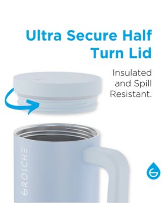 40oz Insulated Tumbler with Straw and Handle, 2pk