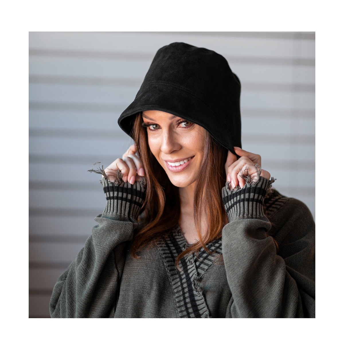 Headbands of Hope Women's Bucket Hat -- Black