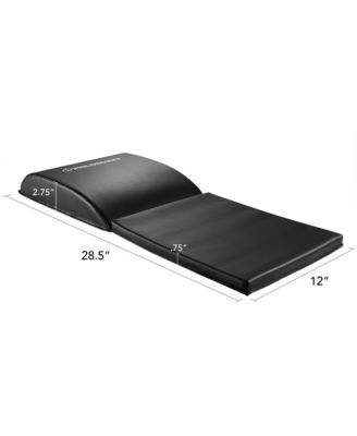 Ab Exercise Mat with Tailbone Pad - Sit Up Pad - Abdominal & Core Trainer Wedge