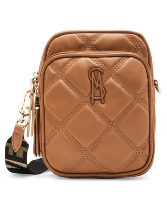 Steve Madden Drakee Quilted Small Crossbody Bag Macy s