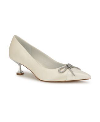 Women's Wendon Bridal Tapered Heel Slip-on Dress Pumps