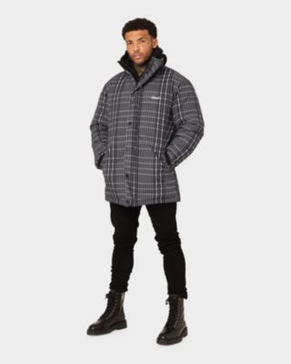 Men's Mercy Merci Plaid Jacket, Black - Small