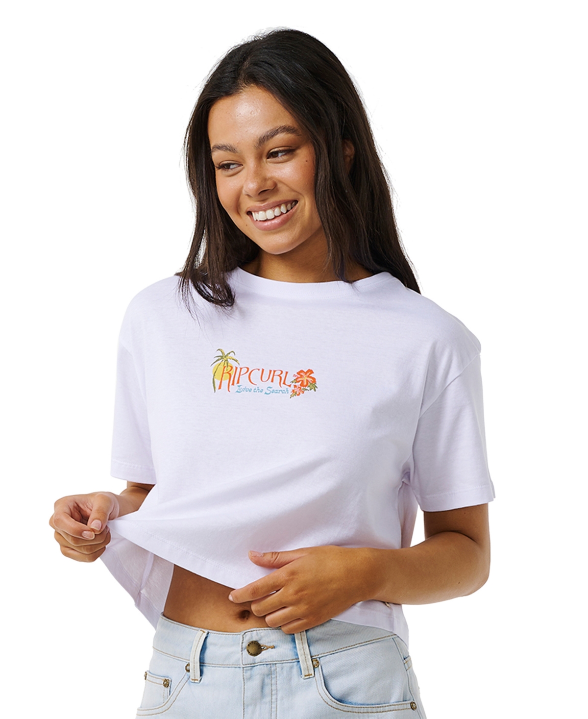 Rip Curl Juniors' Island Crop T-Shirt