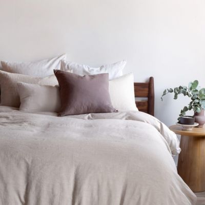 100% French Linen Throw Pillow Sham - 20" X 20"