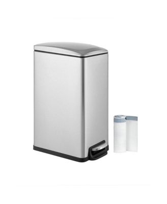 12.7 Gallon Garbage Can With Soft-close Lid