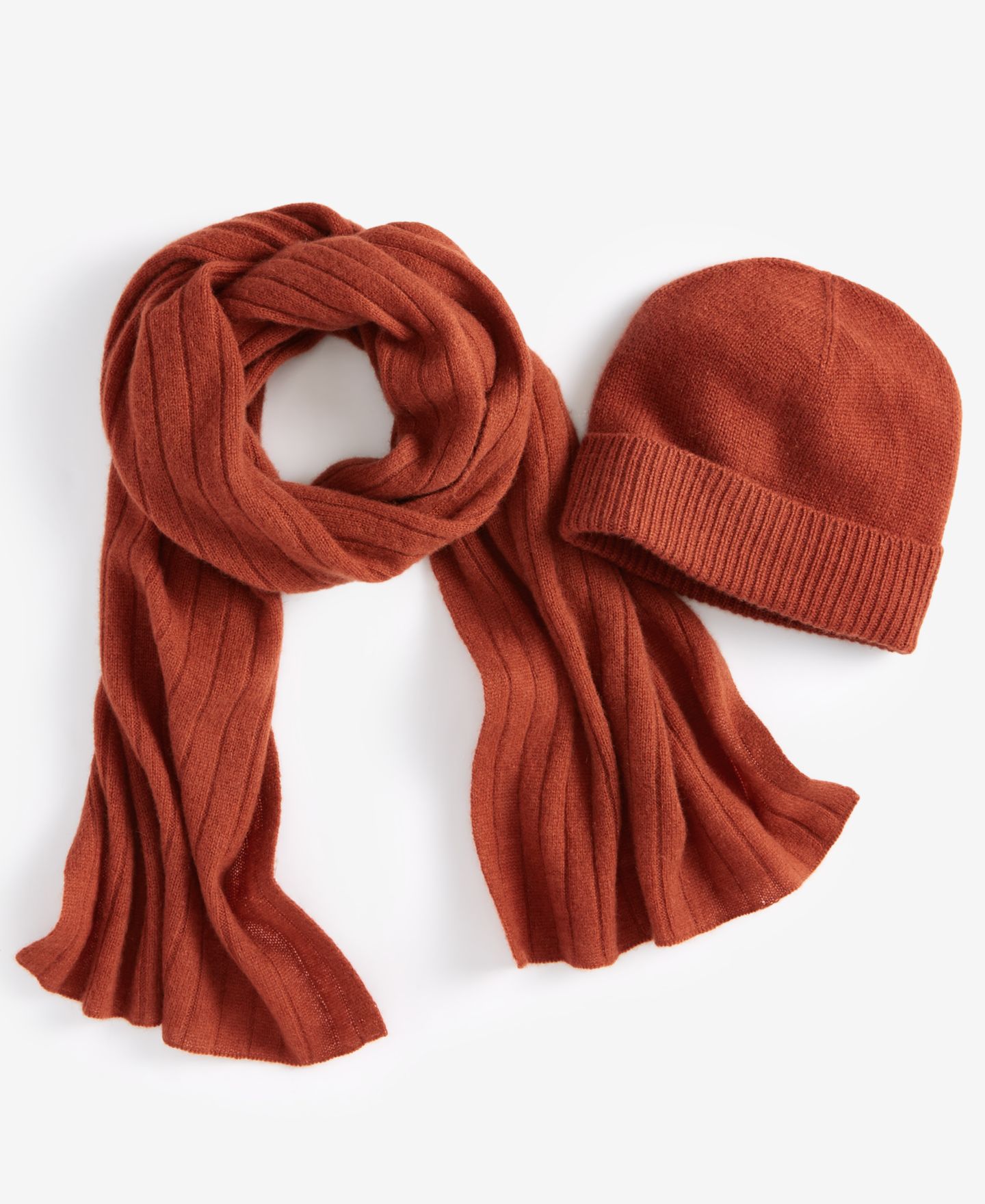 Женская шапка Charter Club 100% Cashmere Cuffed Beanie, цвет: Бронзовый — фото 4