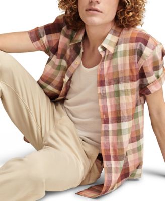 Men's Multi Plaid San Gabriel Short Sleeve Shirt