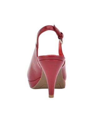 Women's Melt Peep Toe Slingback Platform Dress Sandals