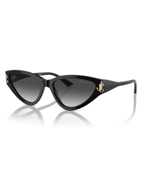 Женские солнцезащитные очки Jimmy Choo Sunglasses, JC5019, цвет: Чёрный
