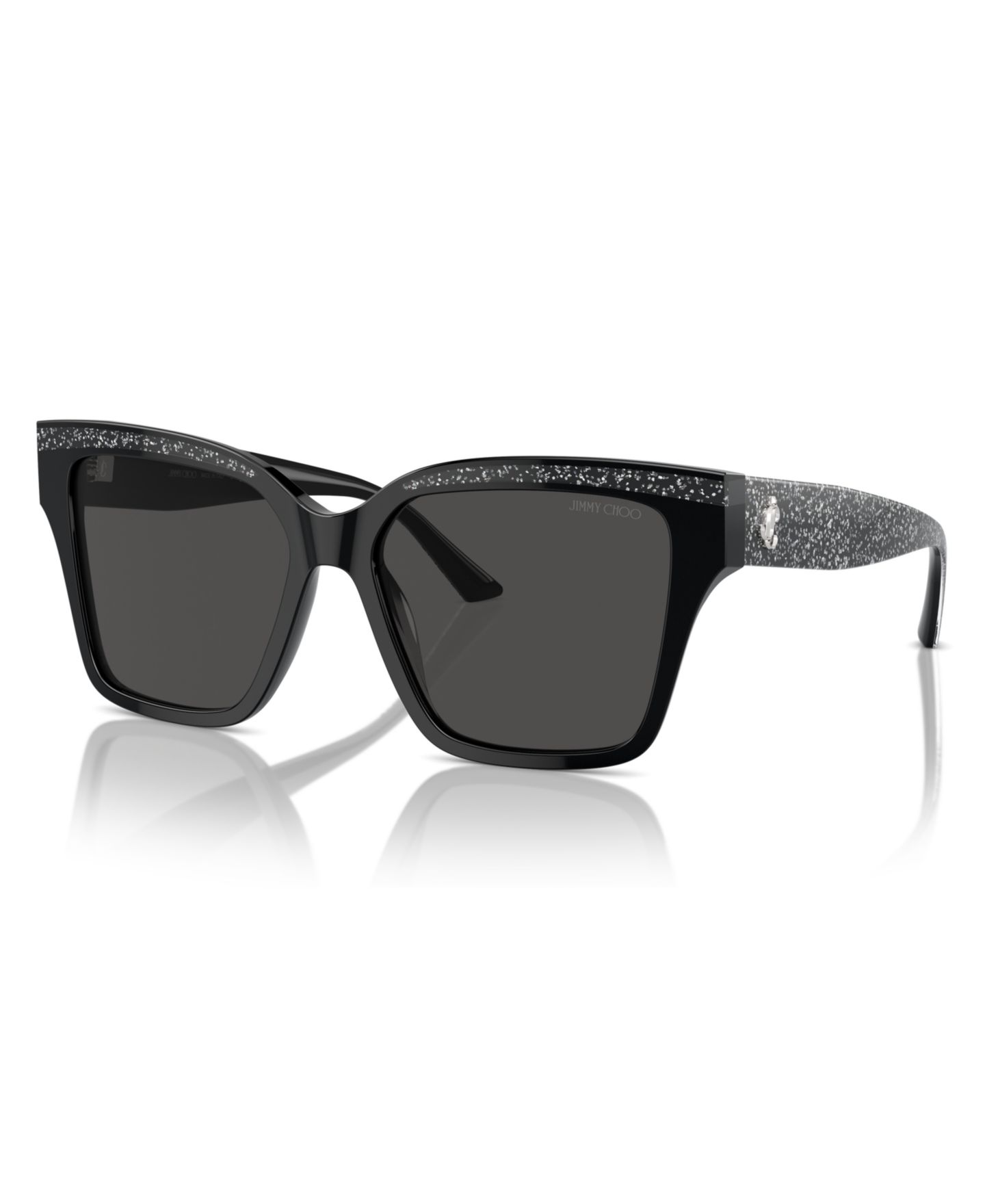 Женские солнцезащитные очки Jimmy Choo Sunglasses, JC5003F, цвет: Тёмный серый — фото 1