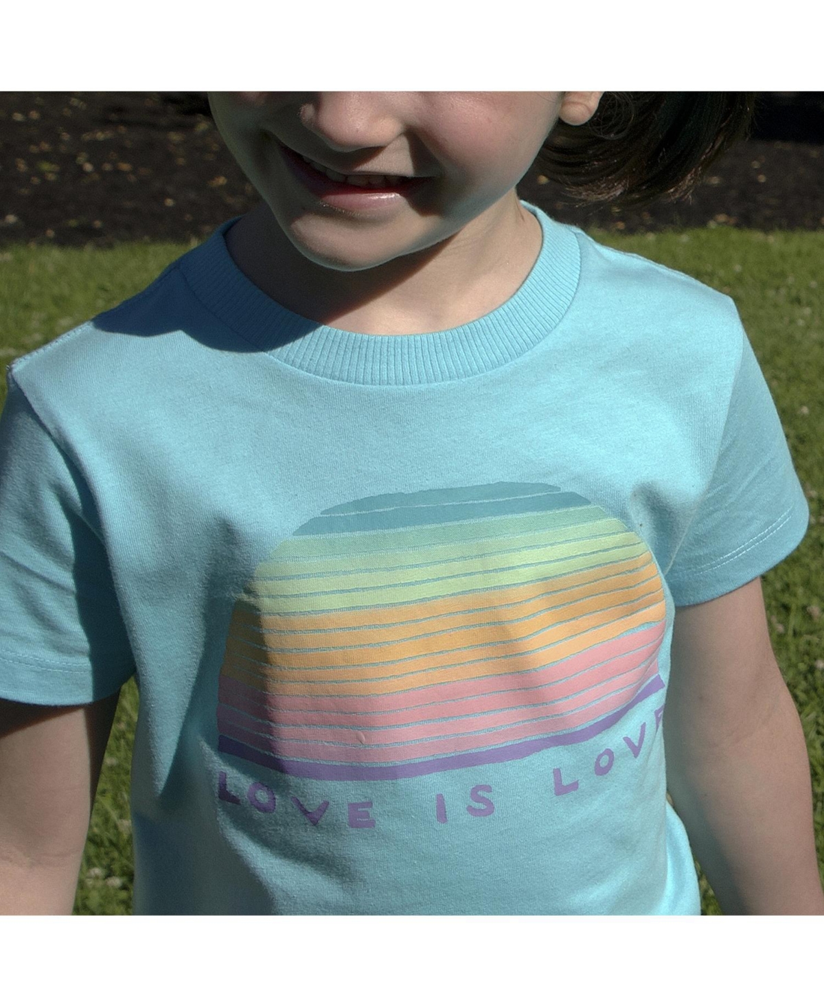 Mightly Toddler Girls Fair Trade Organic Cotton Graphic Short Sleeve T-Shirt 2-pack