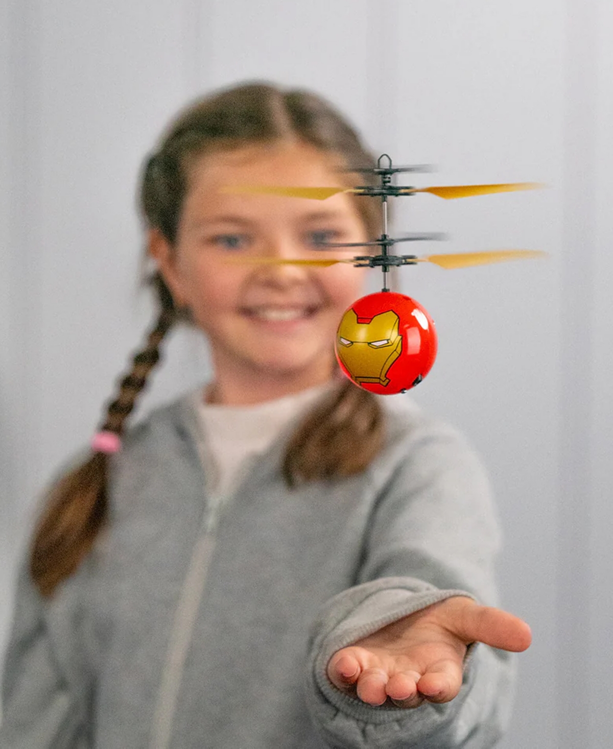 World Tech Toys Marvel Avengers Iron Man Ir Ufo Ball Helicopter In Multi