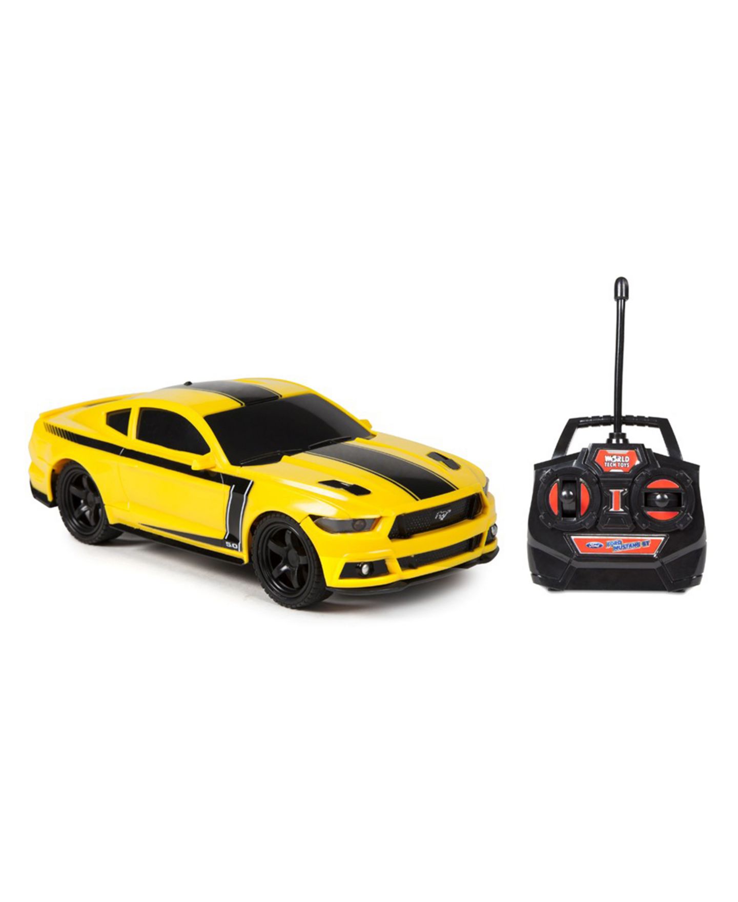 Детская игрушка World Tech Toys 1:24 Licensed Ford Mustang RC Car, цвет: Разноцветный — фото 4