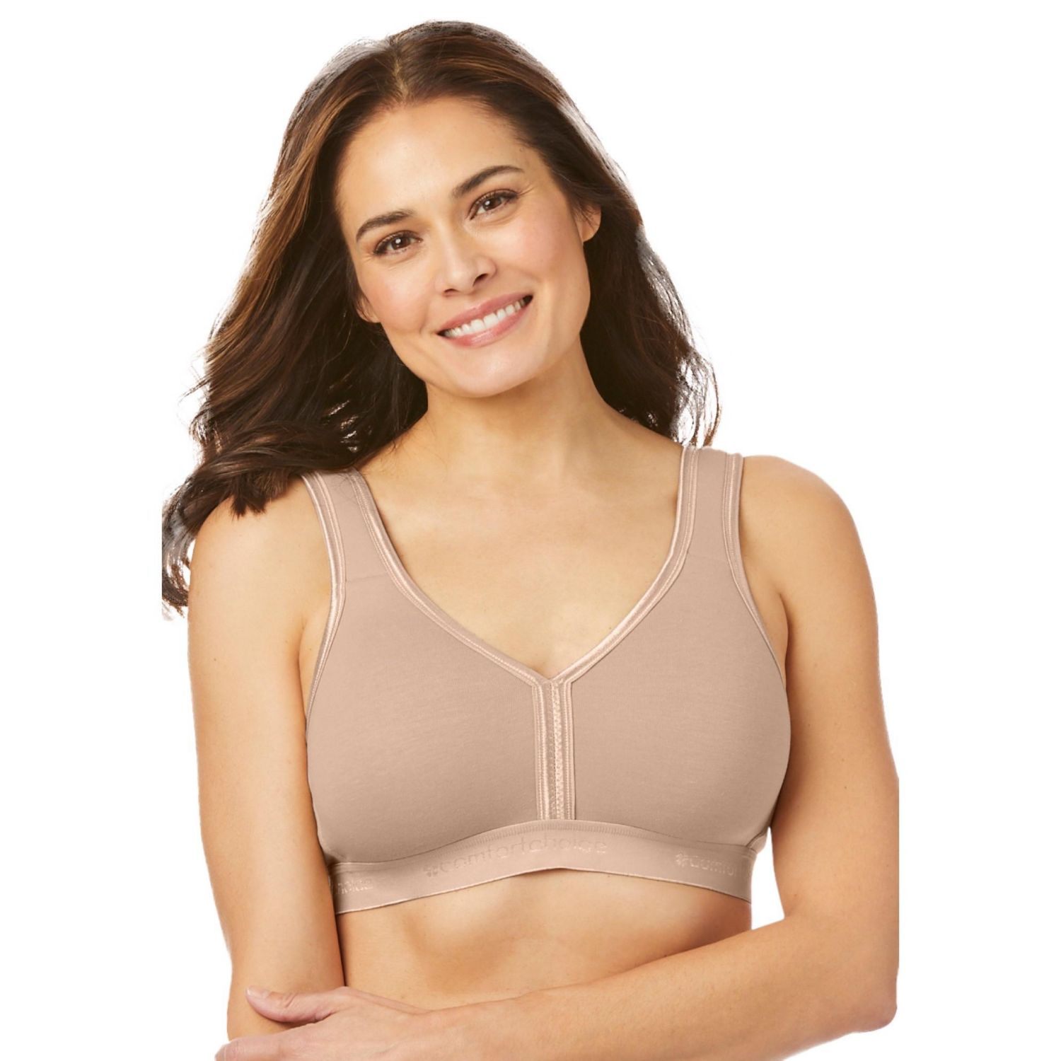 Women's Wireless Back-Close Lounge Bra