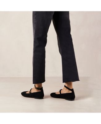 Women's Evelyn Leather Ballet Flats