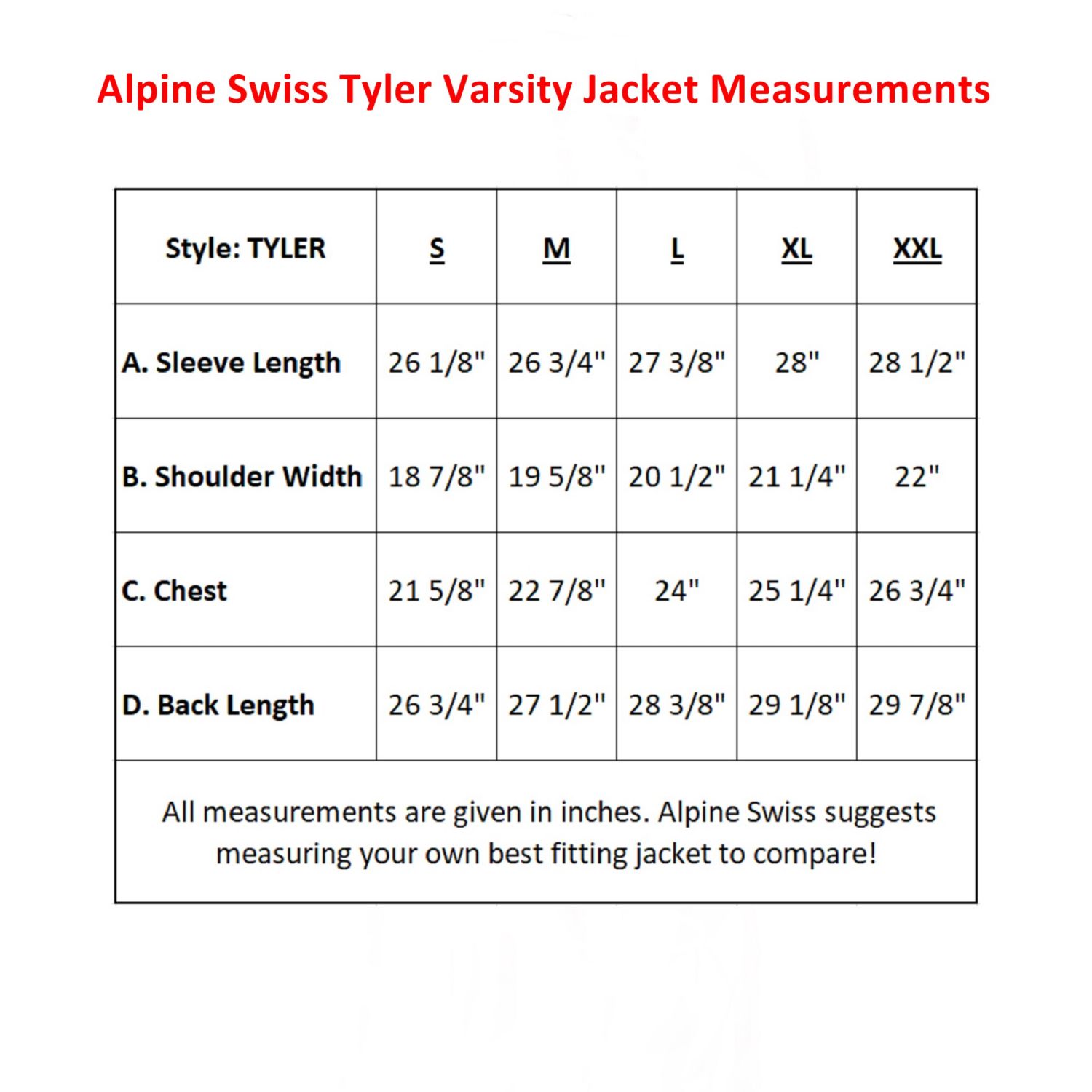 Men's Tyler Varsity Baseball Jacket Casual Letterman Bomber Jacket