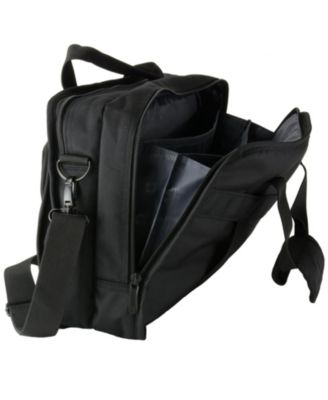 Conrad Messenger Bag 15.6 Inch Laptop Briefcase with Tablet Sleeve