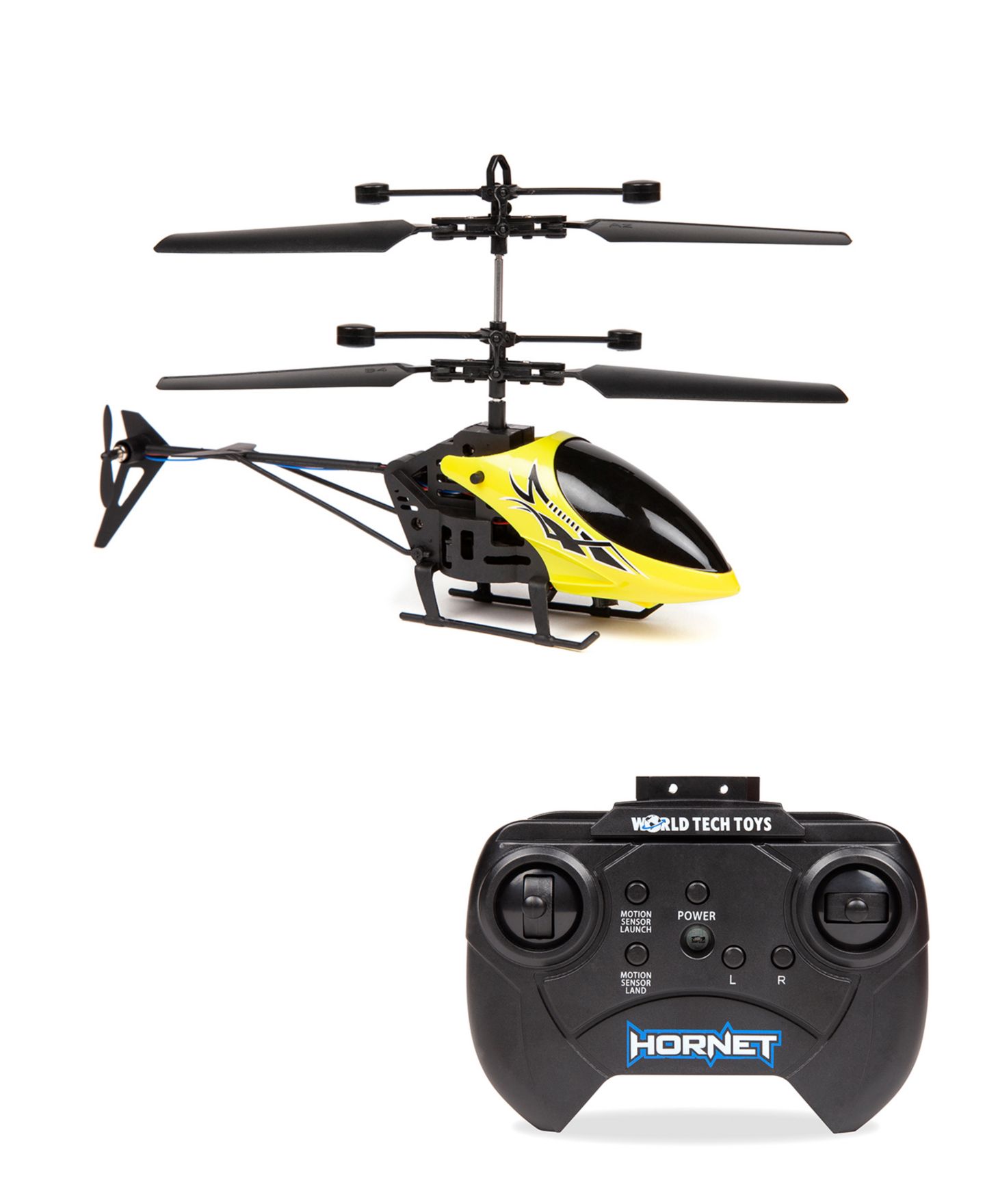 Детская игрушка World Tech Toys Hornet 2-Channel Infrared Remote Control Helicopter — фото 1