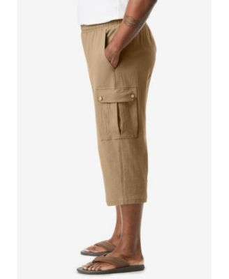 Big & Tall Gauze Cargo Judo Shorts