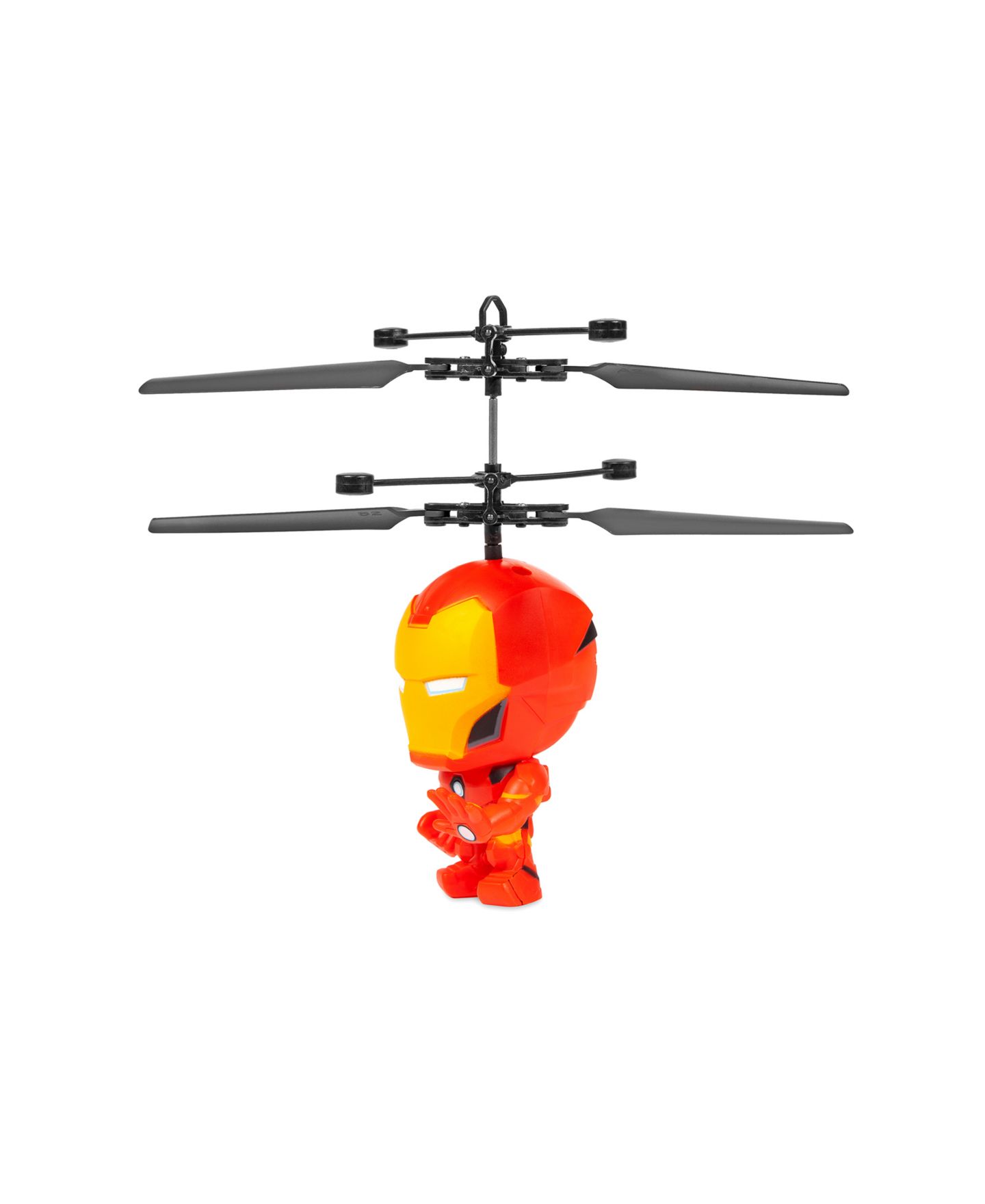 Детская игрушка World Tech Toys 3.5 Inch Marvel Iron Man Infrared Hover Sensor Flying Figure Helicopter — фото 2