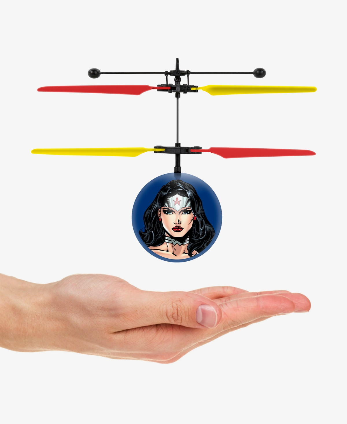 World Tech Toys Dc Justice League Wonder Woman Ir Ufo Ball Helicopter In Multi