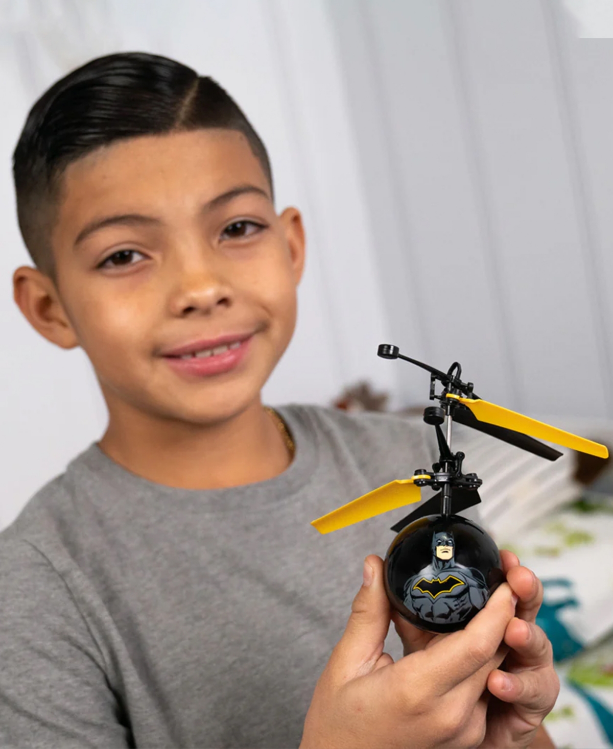 World Tech Toys Dc Justice League Batman Ir Ufo Ball Helicopter In Multi