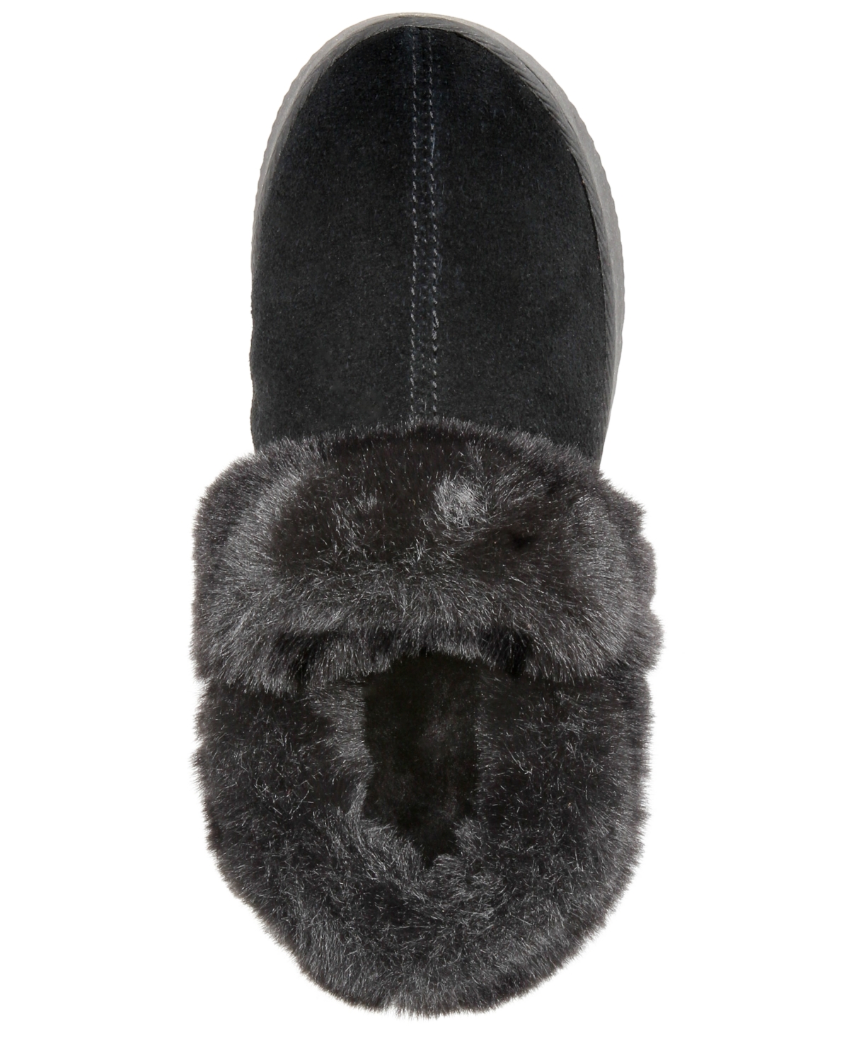 Style & Co Women's Lolaa Cozy Clog Slippers, Created For Macy's In Black