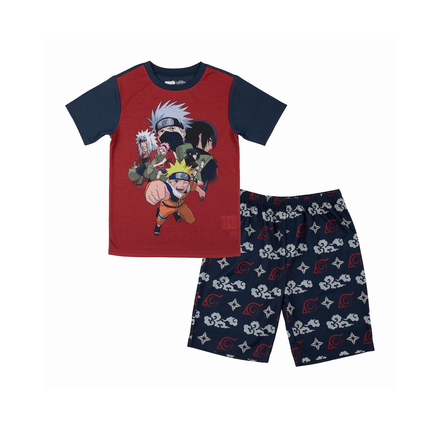 Boys Youth 3-Piece Sleep Set with Tee Shirt, Shorts, and Sleep Pants