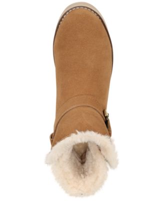 Women's Korri Pull-On Buckled Winter Booties, Created for Macy's